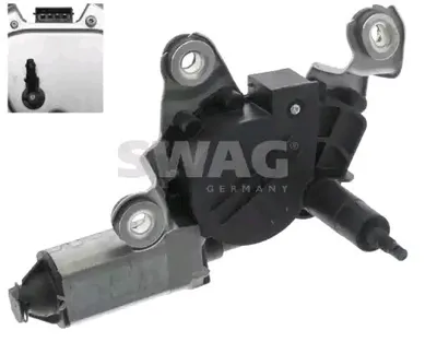 Produktbild von SWAG 30 94 8670 Wischermotor Hinten für SKODA Fabia II Combi (545)