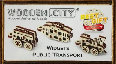 Image de Puzzle 3D Pendentifs Véhicules 36 pièces