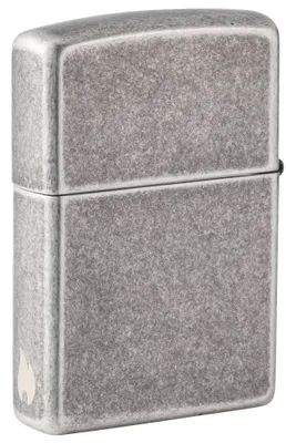 Produktbild von ZIPPO - Zippo Flammenmotiv - Antique Silver Silber Sturmfeuerzeug nachfüllbar Benzin 60006268