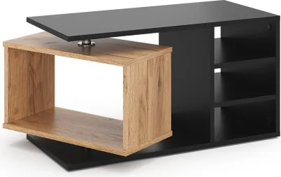 Produktbild von Couchtisch Vicco Rafi Schwarz 88 x 35 cm, Model 40213