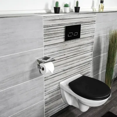 Produktbild von CORNAT Toilettenpapierhalter mit Ablage, chrom, 3M-Kleber/Schrauben