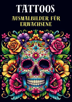 Produktbild von Ausmalbilder für Erwachsene - Tattoos