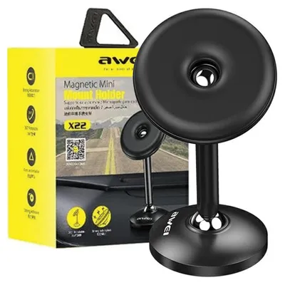 Obrázok produktu pre Awei Magnetic car holder to the cockpit black