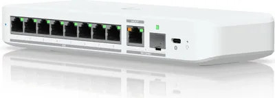 Obrázek produktu pro Ubiquiti UniFi Flex 2.5G, Řízený, L2, 2.5G Ethernet (100/1000/2500), Stolní/nástěnná montáž, Montovatelné na zeď