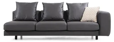 Produktbild von Ecksofa Eckgarnitur L form Polstersofa Stoffsofa Grau Sofa Tisch Couch