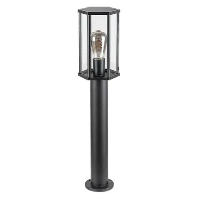 Immagine prodotto di Rabalux 7240 Lampada da terra per esterni Dubrovnik, E27, alluminio, nero, classica, 65cm
