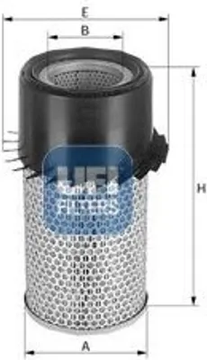 Produktbild von Luftfilter UFI 27.179.00 Filtereinsatz