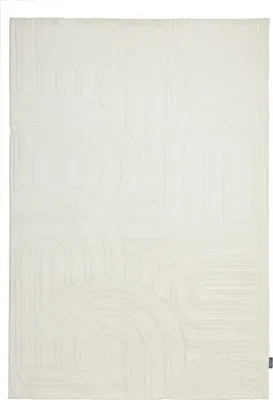 Produktbild von 160x230 cm Teppich Interstellar 501 White