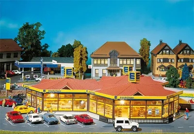 Zdjęcie produktu dla Faller 130342 Edeka supermarket Friedrichsen Epoch IV