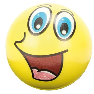 Obrázok produktu pre Antistresová loptička Happy Face Ø 6 cm, rôzne farby