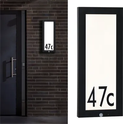 Zdjęcie produktu dla Paulmann Panel zewnętrzny 20x60 cm IP44 10W 230V antracyt