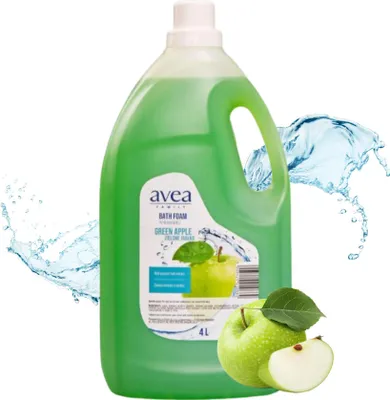 Zdjęcie produktu dla Plyn Do Kapieli 4L Green Apple/Zielone Jablko ** Avea