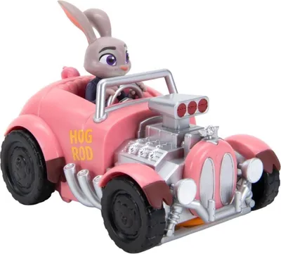 Zdjęcie produktu dla Figurki Zootropolis z samochodem - królik Judy