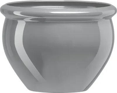Produktbild von Poétic SIENA NOBILE Pflanzentopf Staubgrau Ø 26 cm - Kunststoff