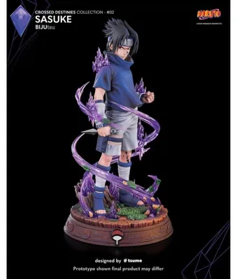 Image de Figurine Naruto, collection Bijutsu, personnage Sasuke