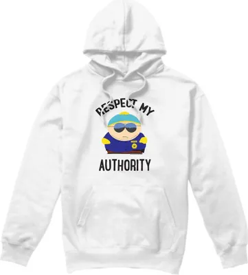 Obrázek produktu pro South Park - Pánská mikina s kapucí "Respect" TV9249 (M) (White)