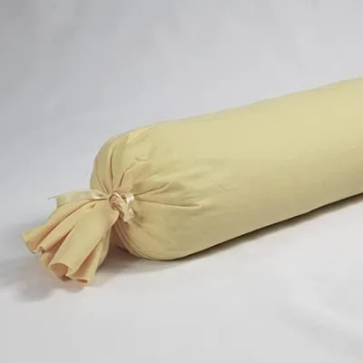 Produktbild von Nacken-, Knie- und Yogarolle mit -Dinkelspelz und Bezug aus 100% Baumwolle in Creme