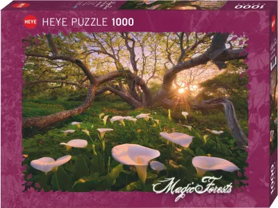 Immagine prodotto di puzzle da 1000 pezzi - Foreste magiche: Radura della calla