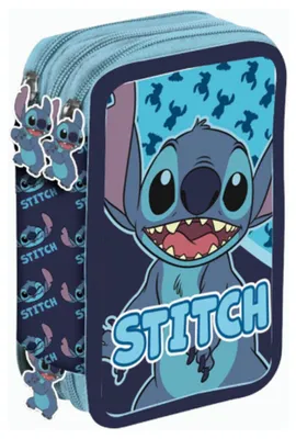 Zdjęcie produktu dla Abstrakcyjny notes z motywem Disneya Stitch, trzystronny