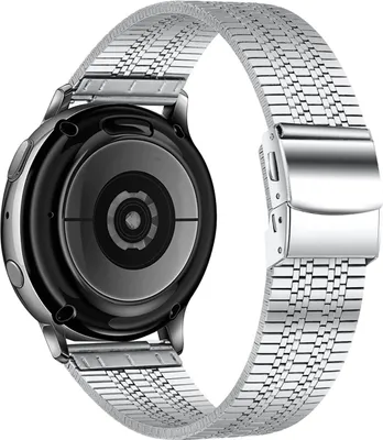 Image de Cazy Bracelet en Métal Compatible avec Huawei Watch GT 2 Pro - Argent