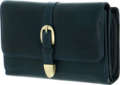 Produktbild von CHIEMSEE Leder Geldbörse Leather Wallet Blue dunkelblau