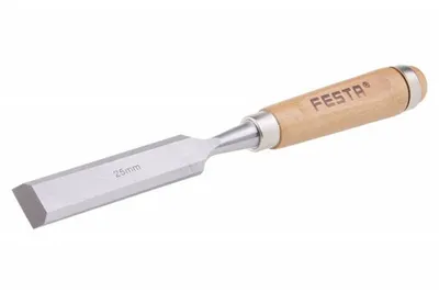 Obrázok produktu pre dláto 25mm/280mm drevená rukoväť CrV FESTA