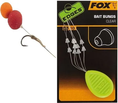 Zdjęcie produktu dla Fox Edges Bait Bungs Clear 10 szt