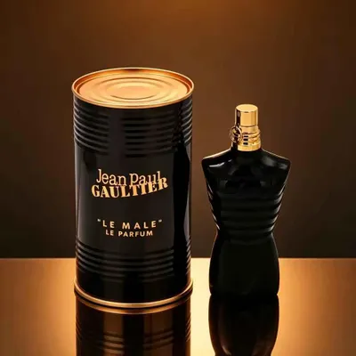 Produktbild von Jean Paul Gaultier Le Male Le Parfum Eau de Parfum für Herren, 100 ml – Eleganter orientalisch-holziger Duft für Alltag und besondere Anlässe
