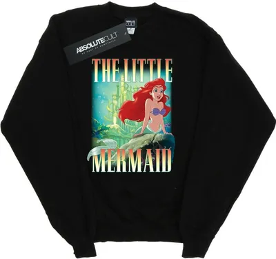Produktbild von Disney - "The Little Mermaid" Sweatshirt für Herren BI43370 (M) (Schwarz)