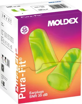 Produktbild von Gehörschutzstöpsel Pura-Fit® 770001 EN 352-2 SNR 36 dB 200 PA/Box MOLDEX