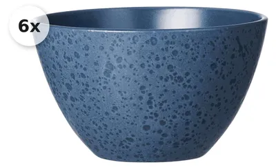 Produktbild von Müslischale 615ml 6er Set Kitwe blau