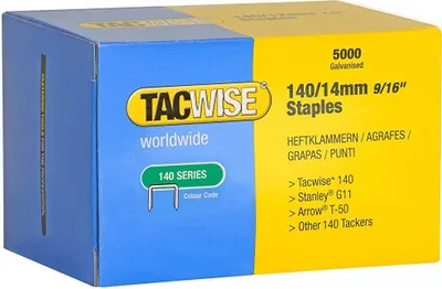 Produktbild von TACWISE Heftklammern 140/14 mm verzinkt 5.000 Stück