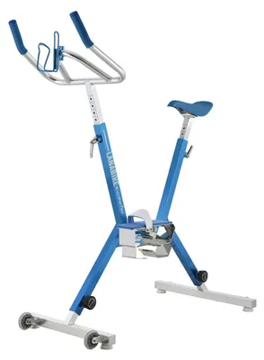 Produktbild von Aquabike Aluminium Lanabike Waterflex 9.5kg - Eloxierter Aluminiumrahmen - Bodybuilding/Aquafitness - Blaue Farbe