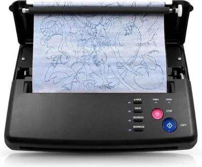 Immagine prodotto di Macchina da stampa per tatuaggi – Macchina da stampa termica – Completa di carta transfer