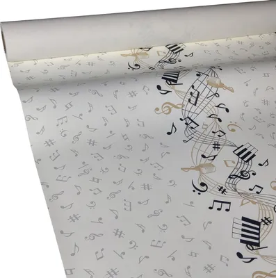 Produktbild von 50m x 1,15m JUNOPAX® Papiertischdecke Musik
