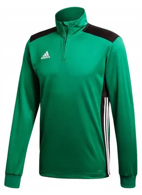 Image de Adidas - Haut « Regista 18 » avec demi-fermeture éclair pour homme - Entraînement PP445 (XS) (vert)