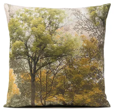 Produktbild von GÖZZE Kissenhülle FORREST BL 45x45 cm grün