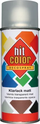 Produktbild von Belton Hitcolor Lackspray Klarlack 400 ml farblos matt