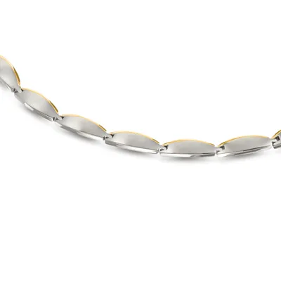 Produktbild von Boccia Damen-Collier 08034-02 Titan teilvergoldet