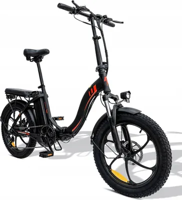 Produktbild von Skladací 20 palcový 250W mestský bicykel 36V 15AH elektrický bicykel Horské bicykle Skladací bicykel Power 25km/h Treking Bike čierna a biela