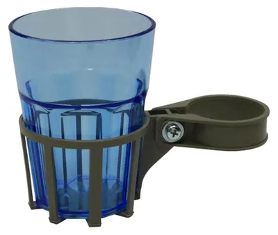 Image de Porte-gobelets ANGERER pour balancelle Hollywood, pour champagne ou verres, couleur bleu
