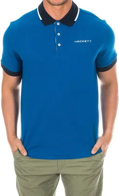Produktbild von Hackett London Kurzarm-Poloshirt für Herren mit kontrastierendem Reverskragen HMX1005D