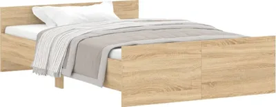 Immagine prodotto di Giroletto con Testiera e Pediera Rovere Sonoma 120x190 cm