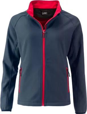 Produktbild von Softshelljacke für Promotion und Freizeit iron-grey/red, Gr. XXL