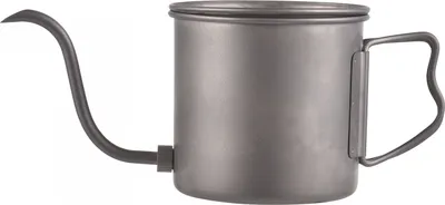 Produktbild von 400 ml š¹bergie?kessel, Schwanenhals-Kaffeekessel mit abnehmbarem Kaffeeauslauf und klappbarem Griff