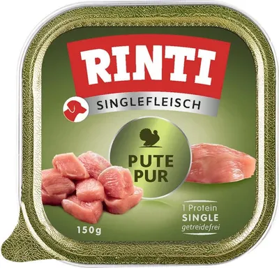 Produktbild von Rinti - Singlefleisch 10x150g | Pute Pur