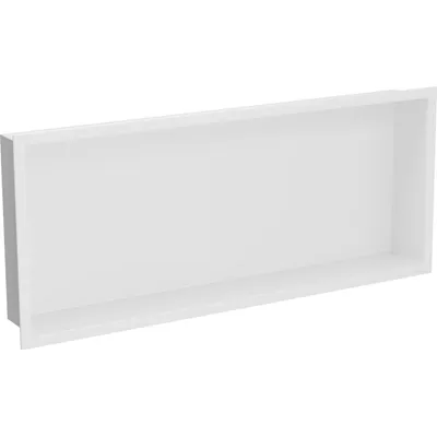 Obrázok produktu pre Mexen X-Wall-R zapustená polička s okrajom 75 x 30 cm, biela - 1920753010
