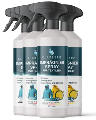 Produktbild von Imprägnierung für Textilien Imprägnierspray, 4 x 500 ml