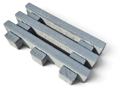 Produktbild von Pflastersteine LINEO RASENGITTER MITTELGRAU 40/20/8 CM