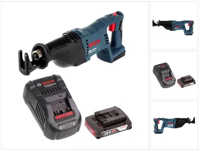 Produktbild von Bosch GSA 18 V-Li Akku Säbelsäge 18V + 1x Akku 2,0Ah + Ladegerät